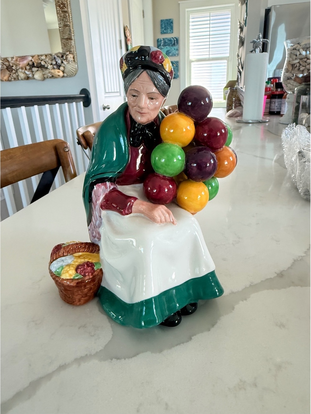Antique Royal Doulton The “Old Balloon” Seller